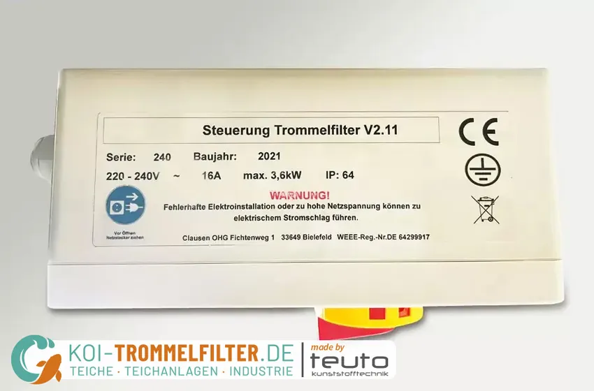 trommelfilter-pp25-steuerung